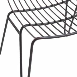 World Market Amara Black Metal Hairpin Outdoor Stacking Chair Set of 2 13 World Market Amara Black Metal Hairpin Outdoor Stacking Chair Set of 2 -Outdoor Elegant Store unnamed file 392
