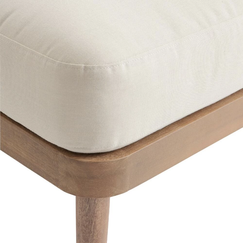 World Market Sorano Acacia Wood Modular Outdoor Sectional Ottoman 6 World Market Sorano Acacia Wood Modular Outdoor Sectional Ottoman - Image 4