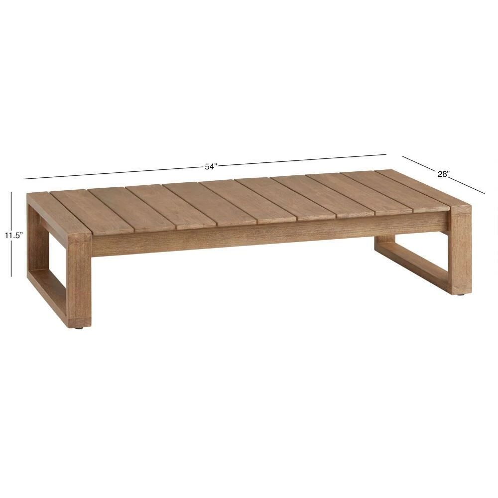 World Market Segovia Eucalyptus Outdoor Coffee Table 7 World Market Segovia Eucalyptus Outdoor Coffee Table - Image 5