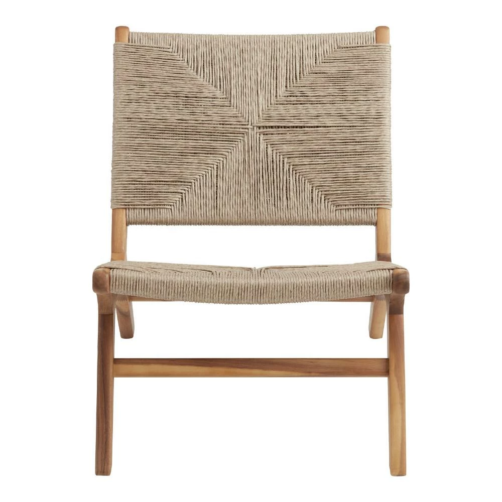 World Market Girona Natural Woven Outdoor Accent Chair Set Of 2 5 World Market Girona Natural Woven Outdoor Accent Chair Set Of 2 - Image 3