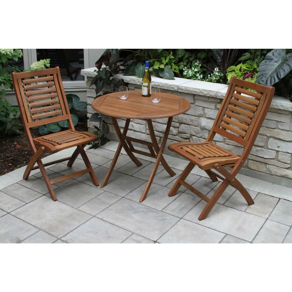 World Market Danner Eucalyptus Wood Folding Outdoor Dining Chair Set of 2 7 World Market Danner Eucalyptus Wood Folding Outdoor Dining Chair Set of 2 - Image 5