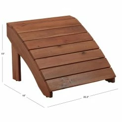 World Market Slatted Wood Adirondack Footstool -Outdoor Elegant Store unnamed file 467