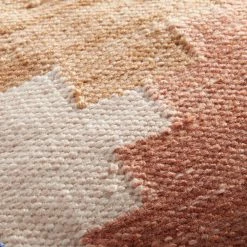 World Market Orange and Blue Stepwell Indoor Outdoor Throw Pillow -Outdoor Elegant Store unnamed file 514