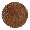 World Market Round Brown Faux Rattan Wipe Off Placemat -Outdoor Elegant Store unnamed file 536