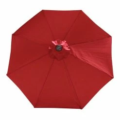 World Market Market 9 Ft Tilting Patio Umbrella with Solar LED Lights -Outdoor Elegant Store unnamed file 539