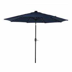 World Market Market 9 Ft Tilting Patio Umbrella with Solar LED Lights -Outdoor Elegant Store unnamed file 542