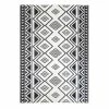 World Market Black Moroccan Style Reversible Indoor Outdoor Rio Floor Mat -Outdoor Elegant Store unnamed file 571