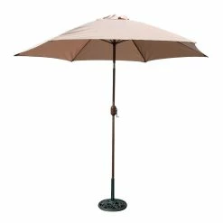 World Market Solid 9 Ft Tilting Patio Umbrella -Outdoor Elegant Store unnamed file 581