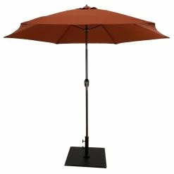 World Market Solid 9 Ft Tilting Patio Umbrella -Outdoor Elegant Store unnamed file 583