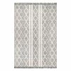 World Market Gray And Ivory Lattice Stripe Cairo Indoor Outdoor Rug -Outdoor Elegant Store unnamed file 585