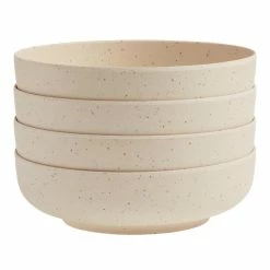World Market Upcycle Bamboo Fiber Bowls 4 Pack -Outdoor Elegant Store unnamed file 598