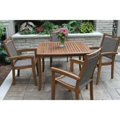 World Market Danner Square Eucalyptus Outdoor Dining Table 8 World Market Danner Square Eucalyptus Outdoor Dining Table -Outdoor Elegant Store unnamed file 601