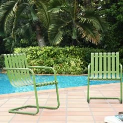 World Market Aubrey Metal Outdoor Chairs Set of 2 -Outdoor Elegant Store unnamed file 607