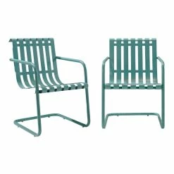 World Market Aubrey Metal Outdoor Chairs Set of 2 -Outdoor Elegant Store unnamed file 609