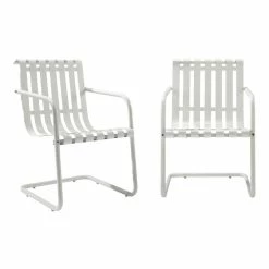 World Market Aubrey Metal Outdoor Chairs Set of 2 -Outdoor Elegant Store unnamed file 610