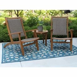 World Market Erich Eucalyptus and All Weather Wicker 3 Piece Outdoor Set -Outdoor Elegant Store unnamed file 659
