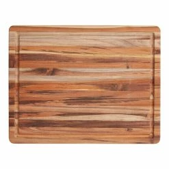 World Market Large TeakHaus Trencher Cutting Board