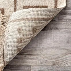 World Market Beige And Ivory Geo Luxor Indoor Outdoor Rug -Outdoor Elegant Store unnamed file 723