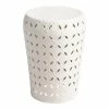 World Market Lili Punched Metal Outdoor Accent Stool -Outdoor Elegant Store unnamed file 780