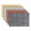 World Market Vinyl Basketweave Reversible Placemat Set Of 4 -Outdoor Elegant Store unnamed file 791