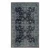 World Market Blue and Black Medallion Kiya Indoor Outdoor Rug