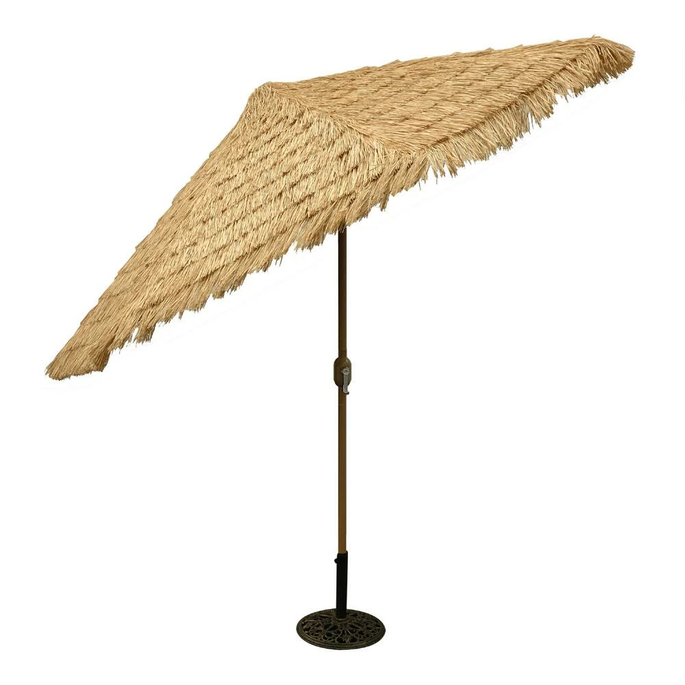 World Market Thatched Market 9 Ft Tilting Patio Umbrella 5 World Market Thatched Market 9 Ft Tilting Patio Umbrella - Image 3