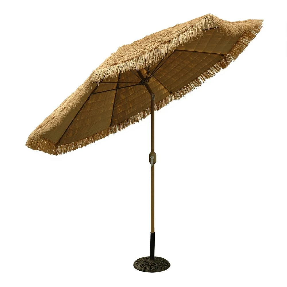 World Market Thatched Market 9 Ft Tilting Patio Umbrella 6 World Market Thatched Market 9 Ft Tilting Patio Umbrella - Image 4