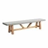 World Market Palmera Faux Cement Outdoor Dining Bench -Outdoor Elegant Store unnamed file 883