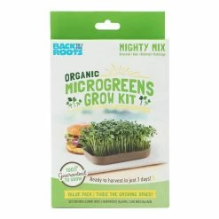 World Market Back to the Roots Mighty Mix Organic Microgreens Grow Kit
