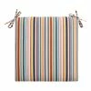 World Market Sunbrella Multicolor Stripe Outdoor Chair Cushion -Outdoor Elegant Store unnamed file 915