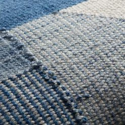 World Market Blue Patchwork Indoor Outdoor Lumbar Pillow -Outdoor Elegant Store unnamed file 930