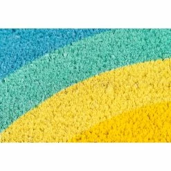 World Market Hello Sunshine Rainbow Coir Doormat -Outdoor Elegant Store unnamed file 933
