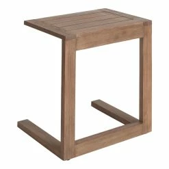 World Market Segovia Eucalyptus Modular Outdoor Accent Table