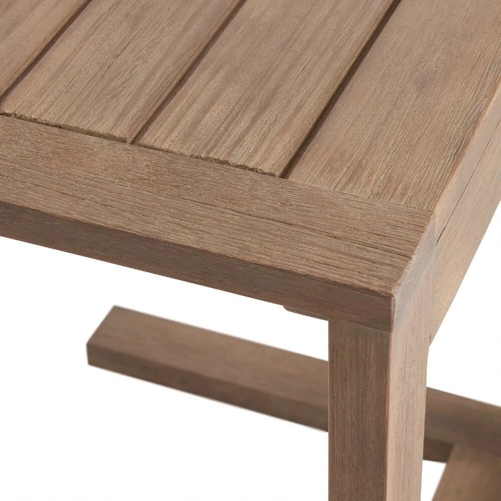 World Market Segovia Eucalyptus Modular Outdoor Accent Table 6 World Market Segovia Eucalyptus Modular Outdoor Accent Table - Image 4