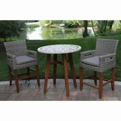 World Market Kimo Spanish Marble Counter Height Outdoor Dining Table -Outdoor Elegant Store unnamed file 957