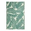 World Market Rio Green Palm Leaves Reversible Indoor Outdoor Floor Mat -Outdoor Elegant Store unnamed file 964