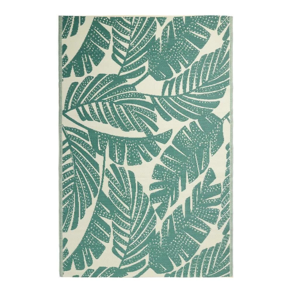 World Market Rio Green Palm Leaves Reversible Indoor Outdoor Floor Mat 3 World Market Rio Green Palm Leaves Reversible Indoor Outdoor Floor Mat