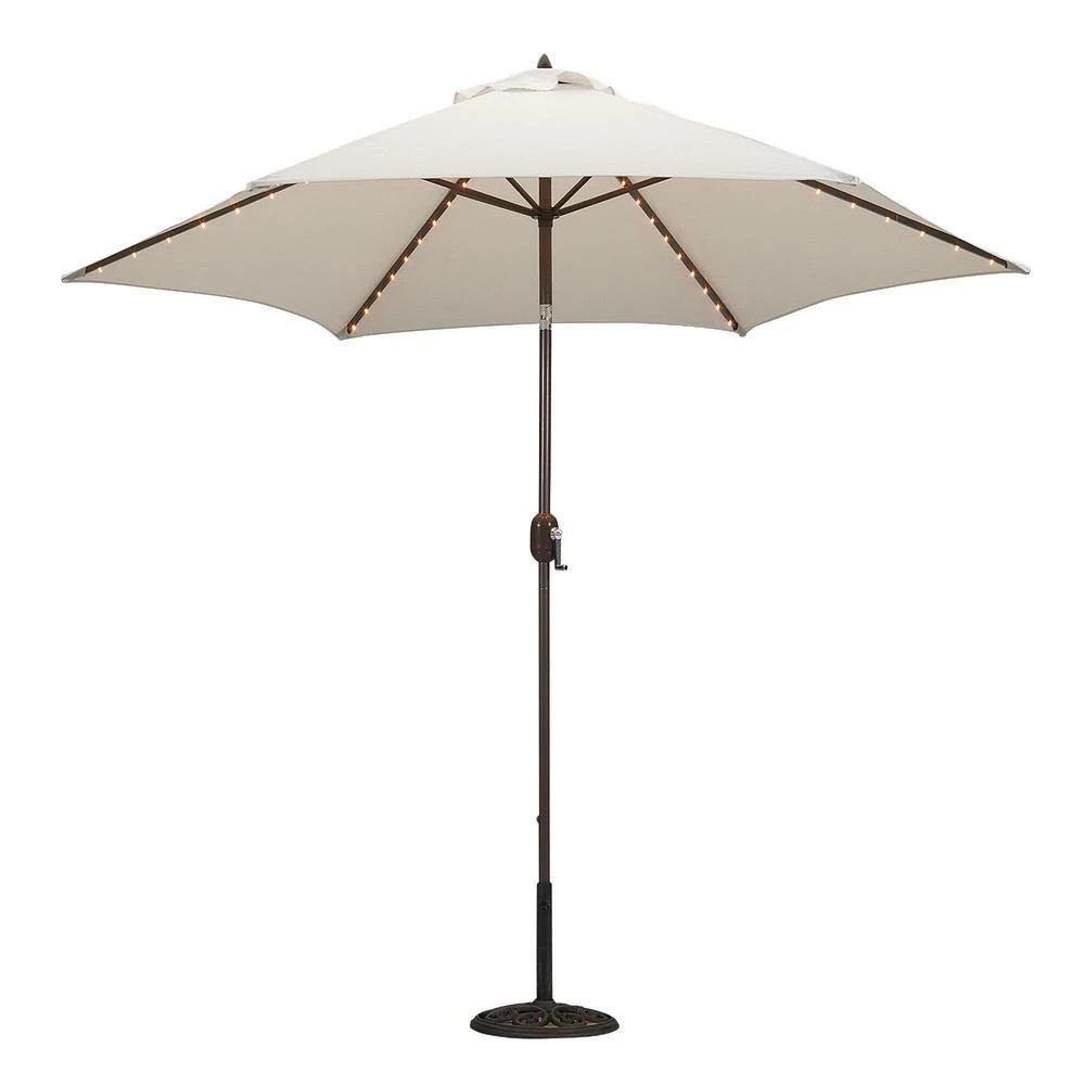 World Market 9 Ft Tilting Patio Umbrella With Lights 11 World Market 9 Ft Tilting Patio Umbrella With Lights - Image 9